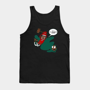 The Nut Slayer (2022 verison) (Red) Tank Top